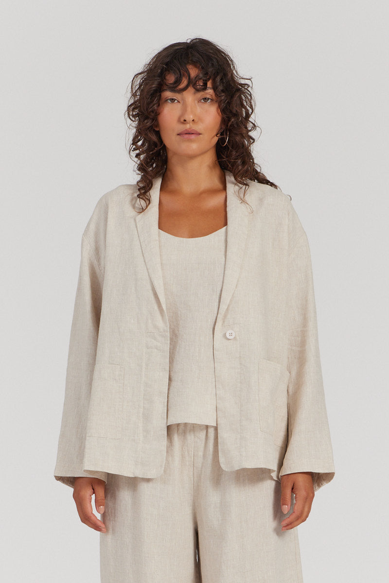 Linen Blazer