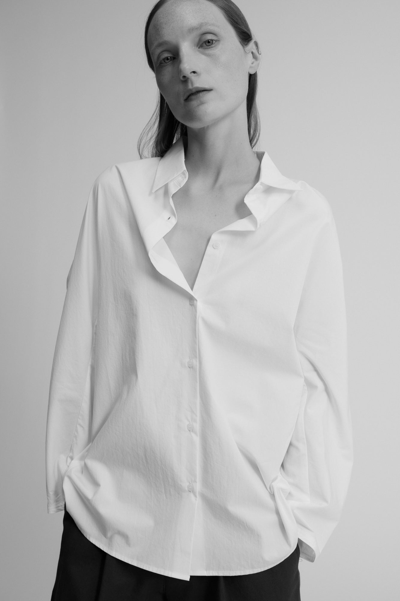 Curved Seam Shirt