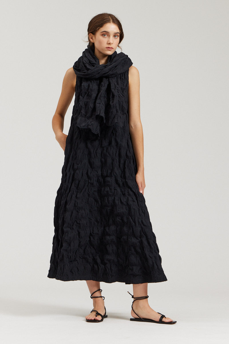 Textured Cotton Scarf
