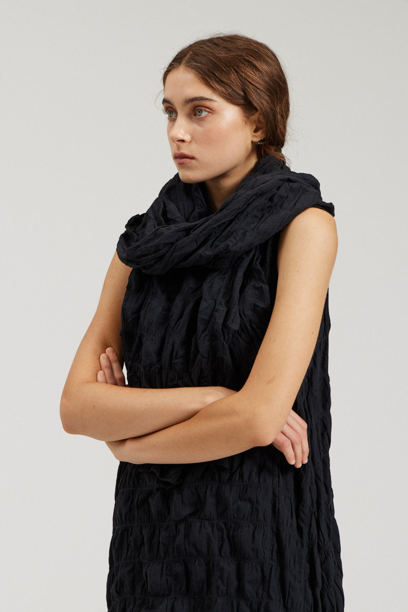 Textured Cotton Scarf