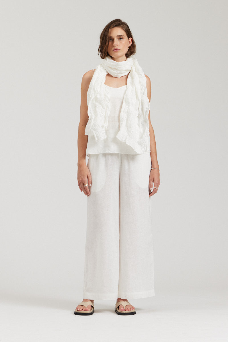 Textured Cotton Scarf