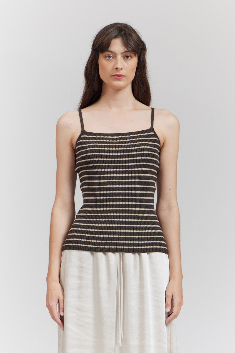 Stripe Knit Tank