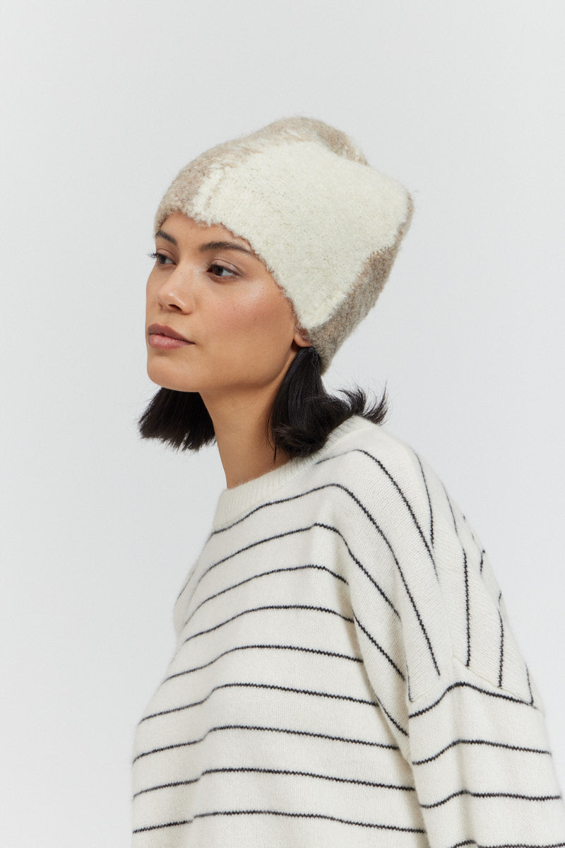 Color Block Beanie