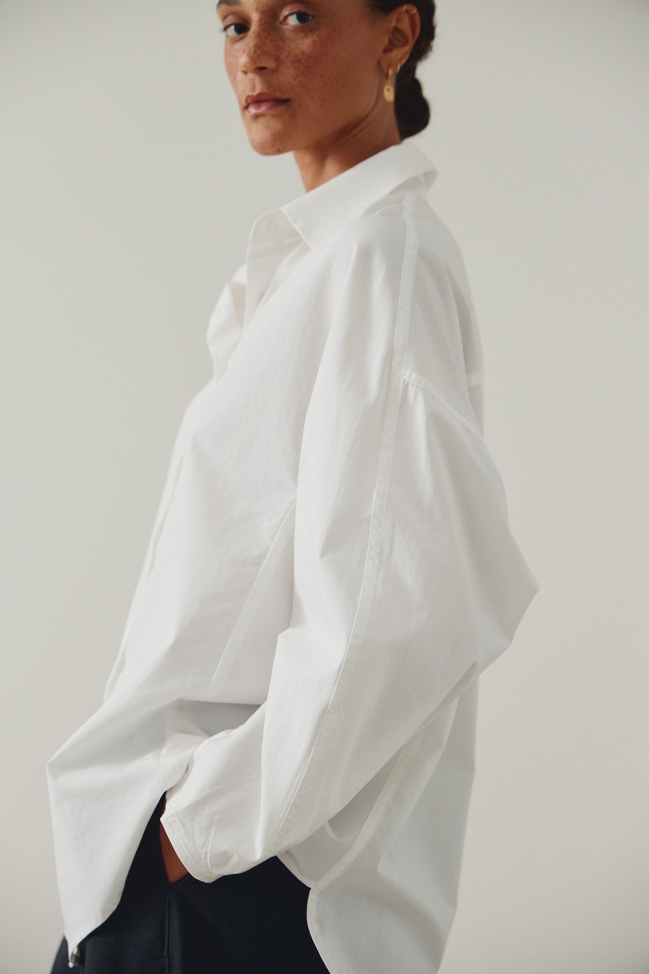 Curved Seam Shirt