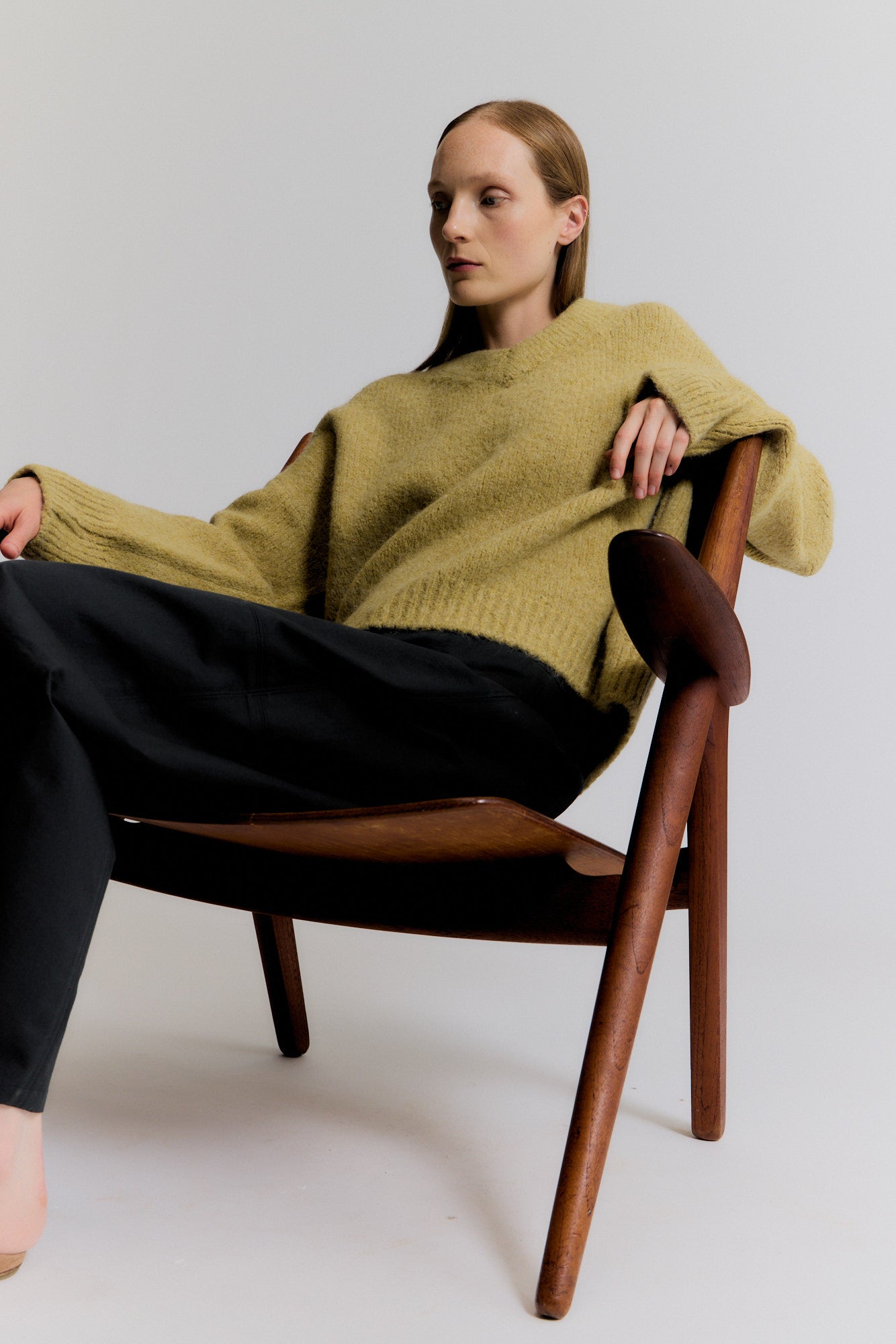 Oversized V-Neck Sweater