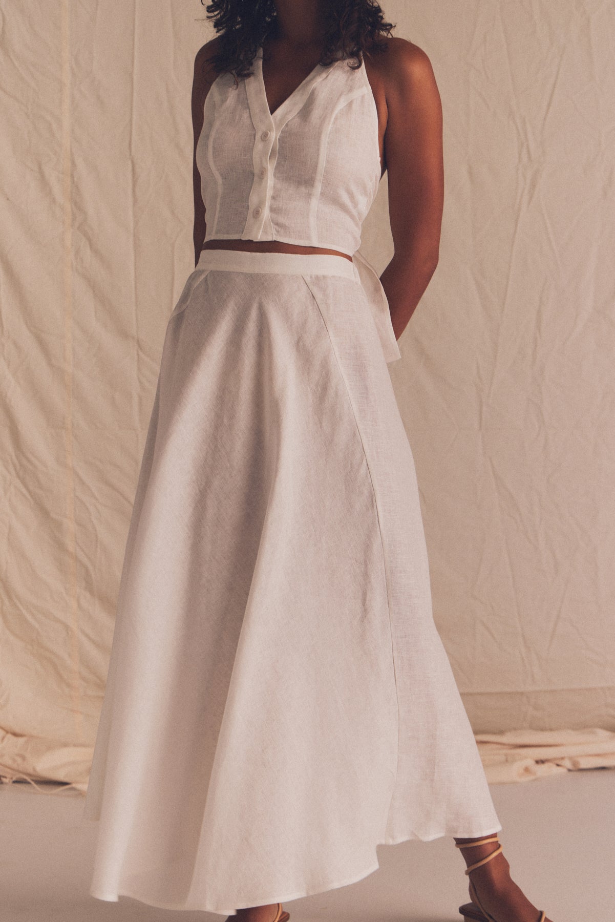 Linen Skirt